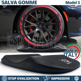 PROTECTORES DE NEUMÁTICOS Negros para Dodge Charger, Anti Deformación | Originales Kuberth HECHO EN ITALIA