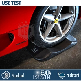 PROTECTORES DE NEUMÁTICOS Negros para Ferrari 360, Anti Deformación | Originales Kuberth HECHO EN ITALIA