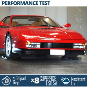 PROTECTORES DE NEUMÁTICOS Negros para Ferrari Testarossa, Anti Deformación | Originales Kuberth HECHO EN ITALIA