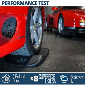 PROTECTORES DE NEUMÁTICOS Negros para Ferrari GTC, Anti Deformación | Originales Kuberth HECHO EN ITALIA