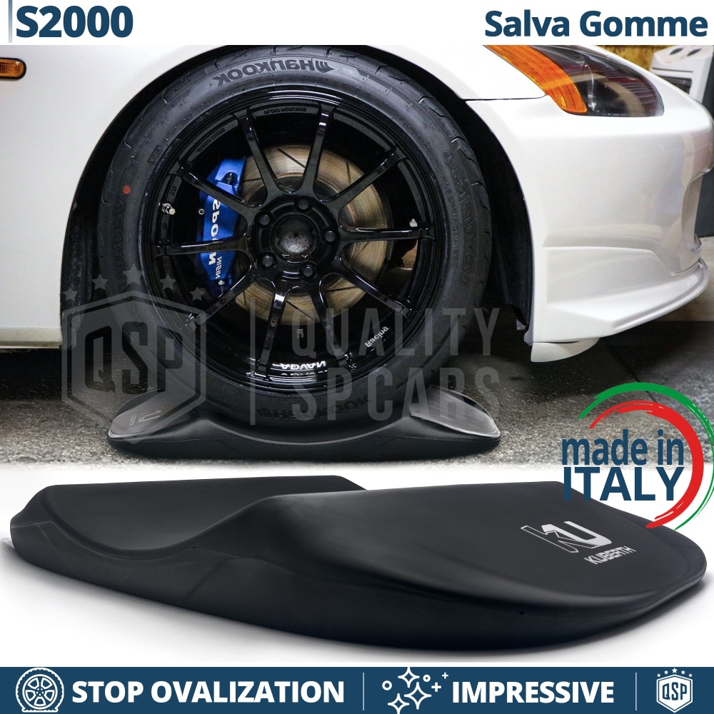 PROTECTORES DE NEUMÁTICOS Negros para Honda S2000, Anti Deformación | Originales Kuberth HECHO EN ITALIA