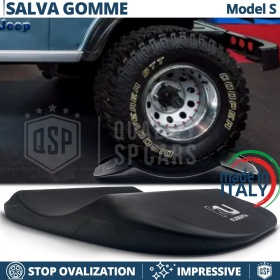PROTECTORES DE NEUMÁTICOS Negros para Jeep Grand Cherokee, Anti Deformación | Originales Kuberth HECHO EN ITALIA