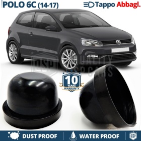 1 TAPÓN GUARDAPOLVO de faro para VW POLO 6C (14-17) Luces de Carretera Cubierta Bombilla para Installación Kit Led Xenon