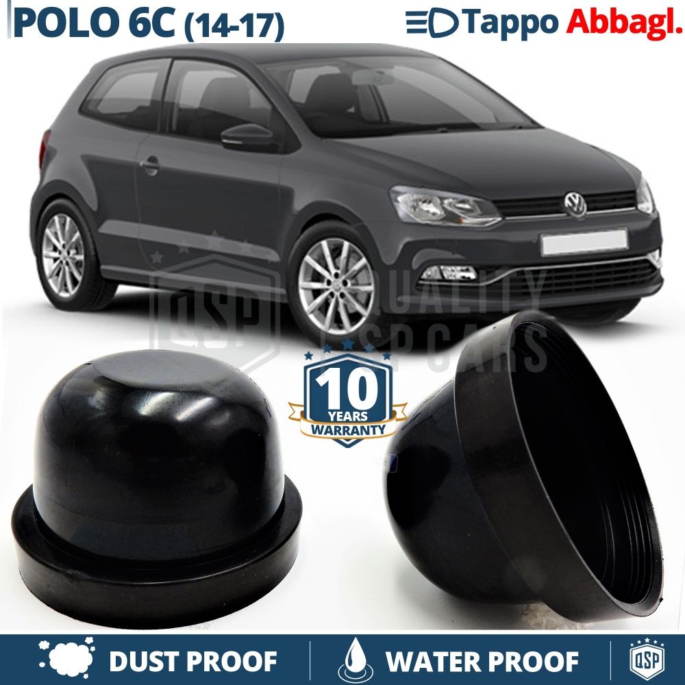 1 TAPÓN GUARDAPOLVO de faro para VW POLO 6C (14-17) Luces de Carretera Cubierta Bombilla para Installación Kit Led Xenon 1 TAPÓN GUARDAPOLVO de faro para VW POLO 6C (14-17) Luces de Carretera Cubierta Bombilla para Installación Kit Led Xenon