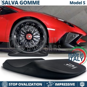 PROTECTORES DE NEUMÁTICOS Negros para Lamborghini Reventon, Anti Deformación | Originales Kuberth HECHO EN ITALIA