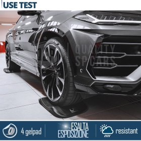 PROTECTORES DE NEUMÁTICOS Negros para Lamborghini Urus, Anti Deformación | Originales Kuberth HECHO EN ITALIA