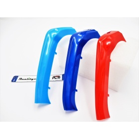3x RIÑONES REJILLA en ABS en colores M Sport para BMW SERIE 1 (F20 F21) 15-17 Facelift REJILLA A 9 BANDAS