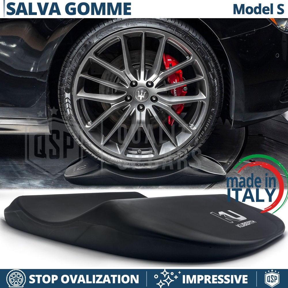 PROTECTORES DE NEUMÁTICOS Negros para Maserati 4200GT, Anti Deformación | Originales Kuberth HECHO EN ITALIA