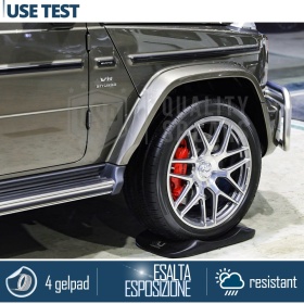 PROTECTORES DE NEUMÁTICOS Negros para Mercedes Clase G, Anti Deformación | Originales Kuberth HECHO EN ITALIA