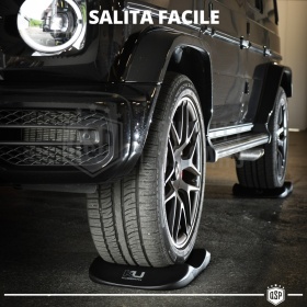 PROTECTORES DE NEUMÁTICOS Negros para Mercedes Clase G, Anti Deformación | Originales Kuberth HECHO EN ITALIA