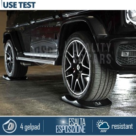 PROTECTORES DE NEUMÁTICOS Negros para Mercedes Clase G, Anti Deformación | Originales Kuberth HECHO EN ITALIA