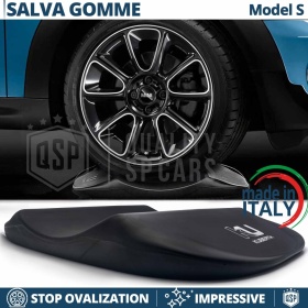 PROTECTORES DE NEUMÁTICOS Negros para Mini Roadster, Anti Deformación | Originales Kuberth HECHO EN ITALIA