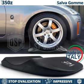 PROTECTORES DE NEUMÁTICOS Negros para Nissan 350Z, Anti Deformación | Originales Kuberth HECHO EN ITALIA
