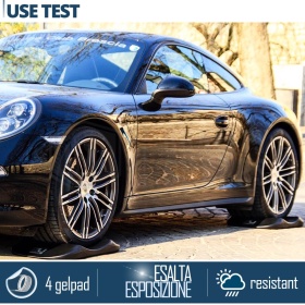 PROTECTORES DE NEUMÁTICOS Negros para Porsche 911, Anti Deformación | Originales Kuberth HECHO EN ITALIA