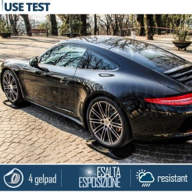 PROTECTORES DE NEUMÁTICOS Negros para Porsche 911, Anti Deformación | Originales Kuberth HECHO EN ITALIA