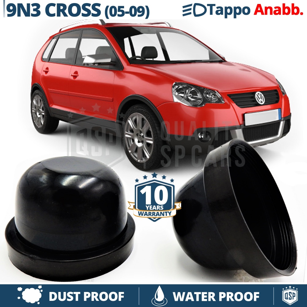1 TAPÓN GUARDAPOLVO de faro para VW POLO 9N3 CROSS (05-09) Luces de Cruce Cubierta Bombilla para Installación Kit Led Xenon 1 TAPÓN GUARDAPOLVO de faro para VW POLO 9N3 CROSS (05-09) Luces de Cruce Cubierta Bombilla para Installación Kit Led Xenon