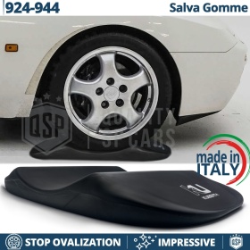 PROTECTORES DE NEUMÁTICOS Negros para Porsche 924-944, Anti Deformación | Originales Kuberth HECHO EN ITALIA