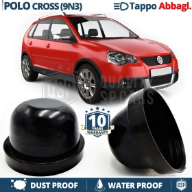 1 TAPÓN GUARDAPOLVO de faro para VW POLO 9N3 CROSS (05-09) Luces de Carretera Cubierta Bombilla para Installación Kit Led Xenon