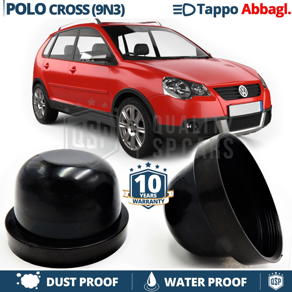 1 TAPÓN GUARDAPOLVO de faro para VW POLO 9N3 CROSS (05-09) Luces de Carretera Cubierta Bombilla para Installación Kit Led Xenon 1 TAPÓN GUARDAPOLVO de faro para VW POLO 9N3 CROSS (05-09) Luces de Carretera Cubierta Bombilla para Installación Kit Led Xenon