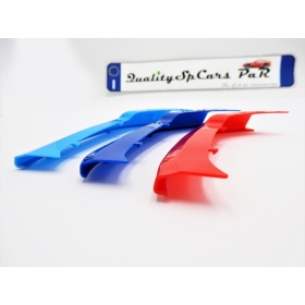 3x RIÑONES REJILLA en ABS en colores M Sport para BMW SERIE 1 (F20 F21) 15-17 Facelift REJILLA A 9 BANDAS