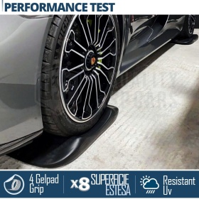 PROTECTORES DE NEUMÁTICOS Negros para Porsche 918 Spyder, Anti Deformación | Originales Kuberth HECHO EN ITALIA