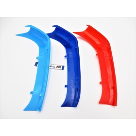 3x RIÑONES REJILLA en ABS en colores M Sport para BMW SERIE 1 (F20 F21) 15-17 Facelift REJILLA A 9 BANDAS