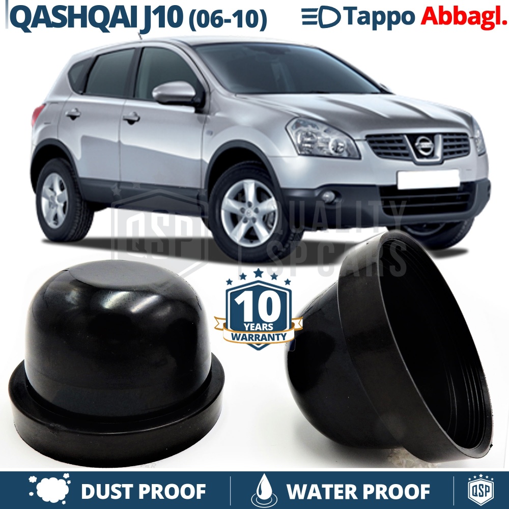 1 TAPÓN GUARDAPOLVO de faro para NISSAN QASHQAI J10 (06-10) Luces de Carretera Cubierta Bombilla para Installación Kit Led Xenon 1 TAPÓN GUARDAPOLVO de faro para NISSAN QASHQAI J10 (06-10) Luces de Carretera Cubierta Bombilla para Installación Kit Led Xenon