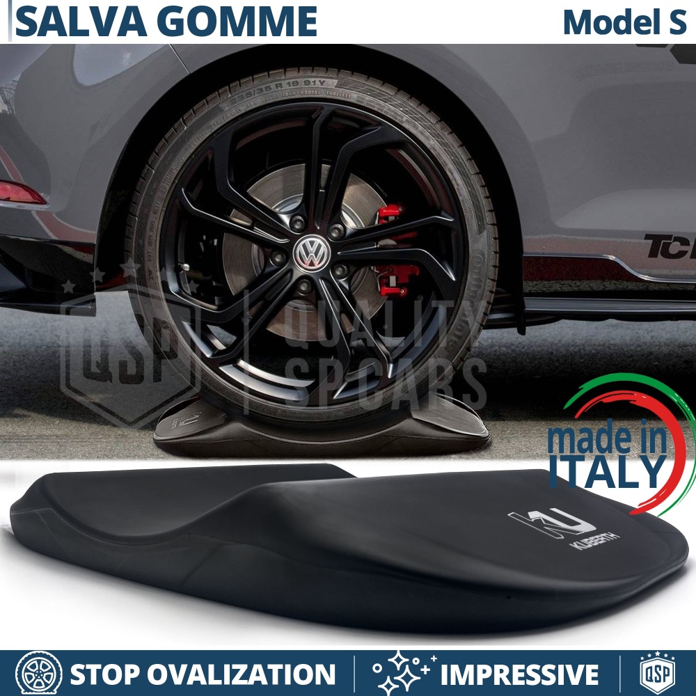 Cuscini SALVA GOMME Neri Per VW Corrado, Antiovalizzanti Ruote | Originali Kuberth MADE IN ITALY