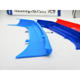 3x RIÑONES REJILLA en ABS en colores M Sport para BMW SERIE 1 (F20 F21) 15-17 Facelift REJILLA A 9 BANDAS
