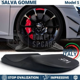 PROTECTORES DE NEUMÁTICOS Negros para Audi E-Tron GT, Anti Deformación | Originales Kuberth HECHO EN ITALIA