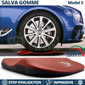 PROTECTORES DE NEUMÁTICOS Rojos para Bentley Azure, Anti Deformación | Originales Kuberth HECHO EN ITALIA