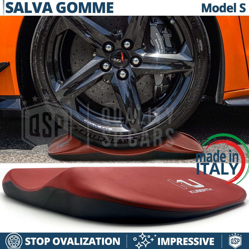 PROTECTORES DE NEUMÁTICOS Rojos para Chevrolet Camaro, Anti Deformación | Originales Kuberth HECHO EN ITALIA