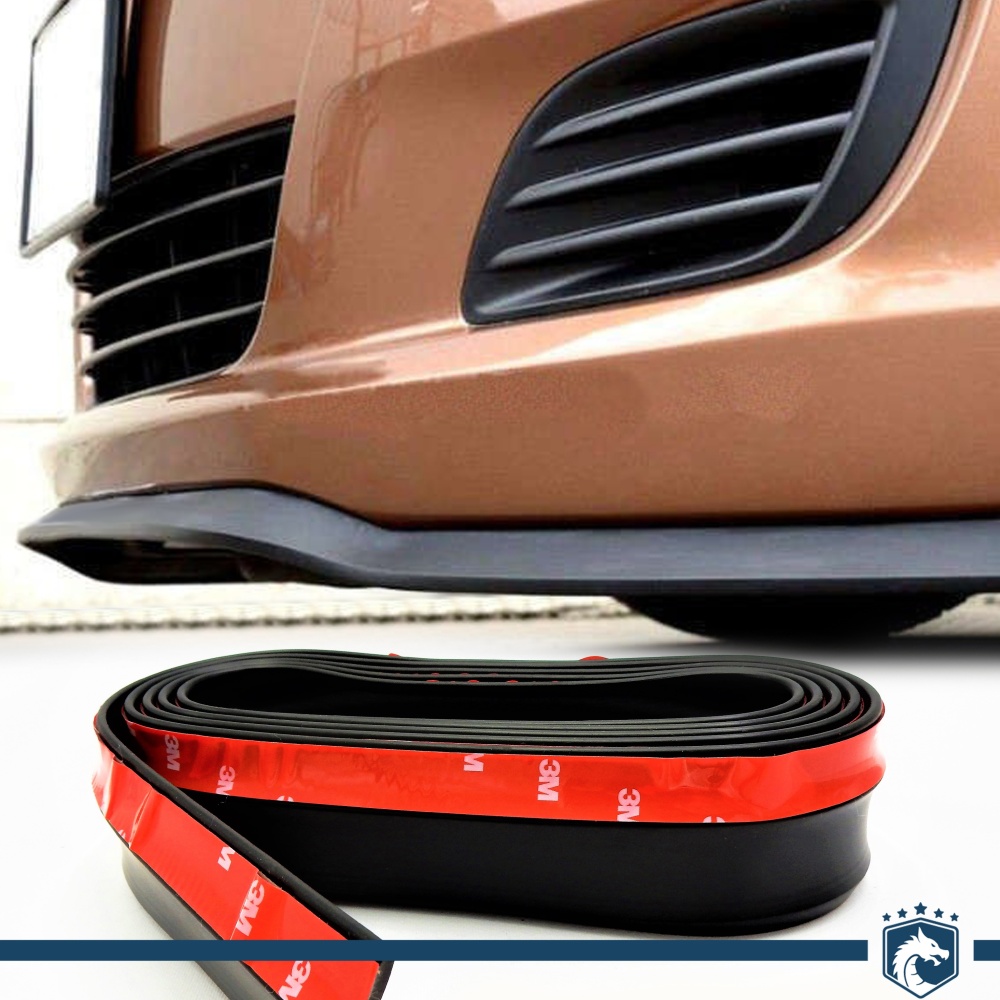 SPOILER Alerón Adhesivo PARA DODGE MAGNUM-NITRO, LABIO parachoques LIP o Faldones Laterales en EPDM NEGRO flexible SPOILER Alerón Adhesivo PARA DODGE MAGNUM-NITRO, LABIO parachoques LIP o Faldones Laterales en EPDM NEGRO flexible