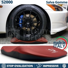 PROTECTORES DE NEUMÁTICOS Rojos para Honda S2000, Anti Deformación | Originales Kuberth HECHO EN ITALIA