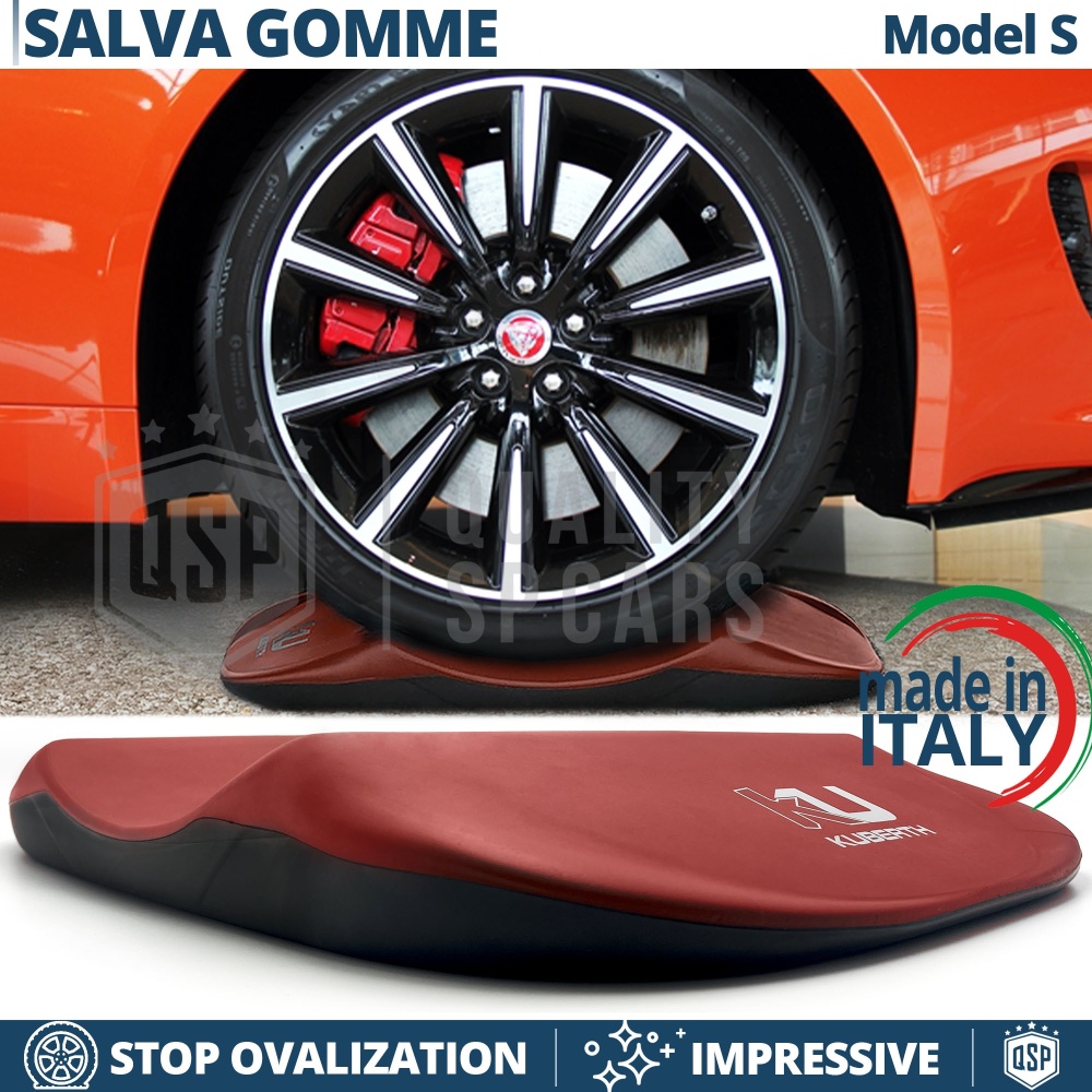 PROTECTORES DE NEUMÁTICOS Rojos para Jaguar XK, Anti Deformación | Originales Kuberth HECHO EN ITALIA
