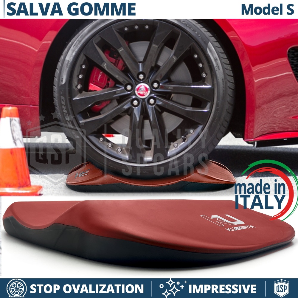 PROTECTORES DE NEUMÁTICOS Rojos para Jaguar F-Type, Anti Deformación | Originales Kuberth HECHO EN ITALIA