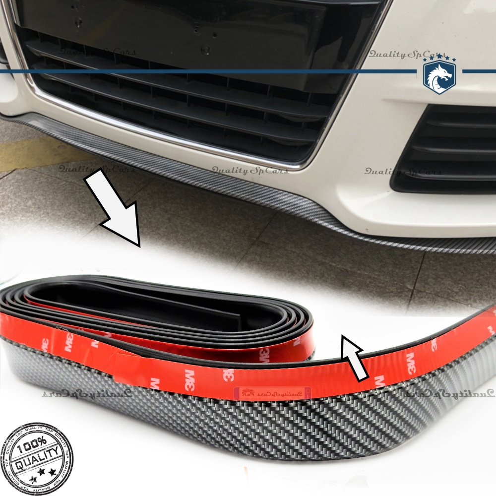 SPOILER Alerón Adhesivo PARA DODGE DURANGO-JOURNEY, efecto FIBRA de CARBONO LABIO parachoques LIP o Faldones Laterales en EPDM flexible SPOILER Alerón Adhesivo PARA DODGE DURANGO-JOURNEY, efecto FIBRA de CARBONO LABIO parachoques LIP o Faldones Laterales en EPDM flexible