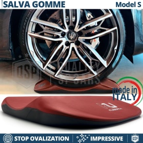 PROTECTORES DE NEUMÁTICOS Rojos para Maserati Grancabrio, Anti Deformación | Originales Kuberth HECHO EN ITALIA
