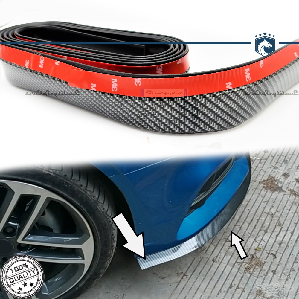 SPOILER Alerón Adhesivo PARA DODGE RAM-VIPER, efecto FIBRA de CARBONO LABIO parachoques LIP o Faldones Laterales en EPDM flexible SPOILER Alerón Adhesivo PARA DODGE RAM-VIPER, efecto FIBRA de CARBONO LABIO parachoques LIP o Faldones Laterales en EPDM flexible