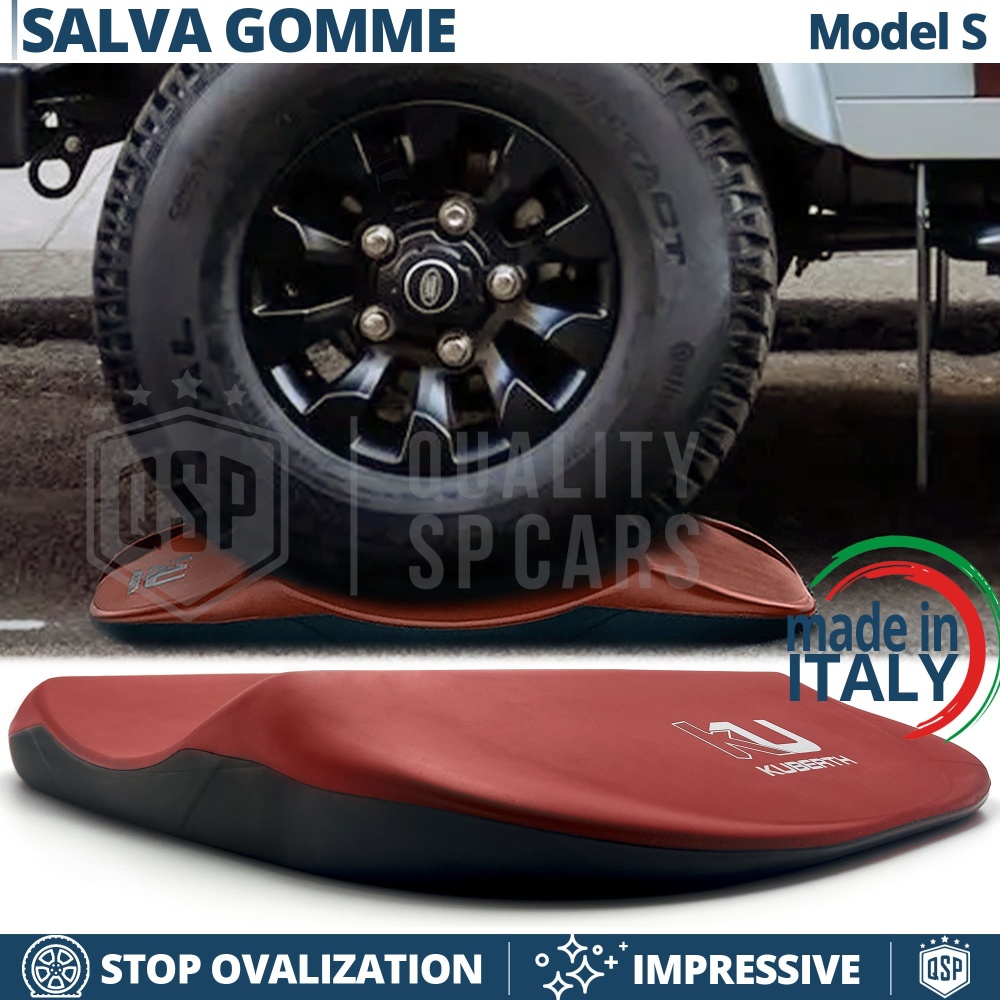 PROTECTORES DE NEUMÁTICOS Rojos para Nissan Patrol-GR, Anti Deformación | Originales Kuberth HECHO EN ITALIA