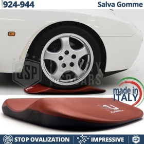 PROTECTORES DE NEUMÁTICOS Rojos para Porsche 924-944, Anti Deformación | Originales Kuberth HECHO EN ITALIA