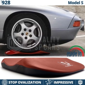 PROTECTORES DE NEUMÁTICOS Rojos para Porsche 928, Anti Deformación | Originales Kuberth HECHO EN ITALIA
