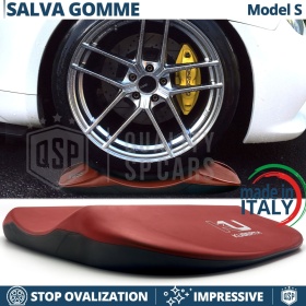 PROTECTORES DE NEUMÁTICOS Rojos para Toyota MR2, Anti Deformación | Originales Kuberth HECHO EN ITALIA