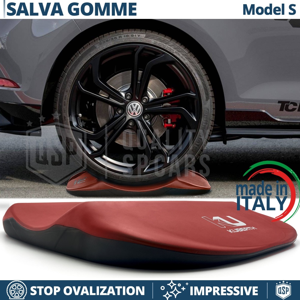 PROTECTORES DE NEUMÁTICOS Rojos para VW Corrado, Anti Deformación | Originales Kuberth HECHO EN ITALIA