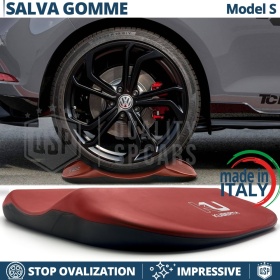 PROTECTORES DE NEUMÁTICOS Rojos para VW Eos, Anti Deformación | Originales Kuberth HECHO EN ITALIA