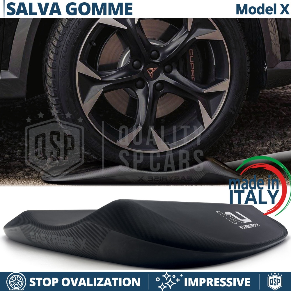 Cuscini SALVA GOMME Anti-ovalizzanti Carbon, adatti per CUPRA | Originali Kuberth MADE IN ITALY