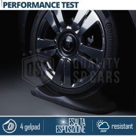 PROTECTORES DE NEUMÁTICOS Anti Deformación Carbono, Adecuados para FORD | Originales Kuberth HECHO EN ITALIA
