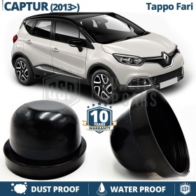 1 TAPÓN GUARDAPOLVO de faro para RENAULT CAPTUR (2013-) Cubierta Bombilla para Installación Kit Led Xenon