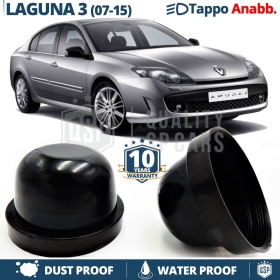 1 Deeper HEADLIGHT CLOSING CAP per RENAULT LAGUNA 3 (07-15) Low Beam DUST WATER Cover for Kit Led Xenon installation