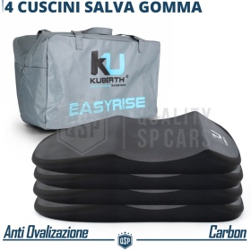 PROTECTORES DE NEUMÁTICOS Anti Deformación Carbono, Adecuados para SEAT | Originales Kuberth HECHO EN ITALIA